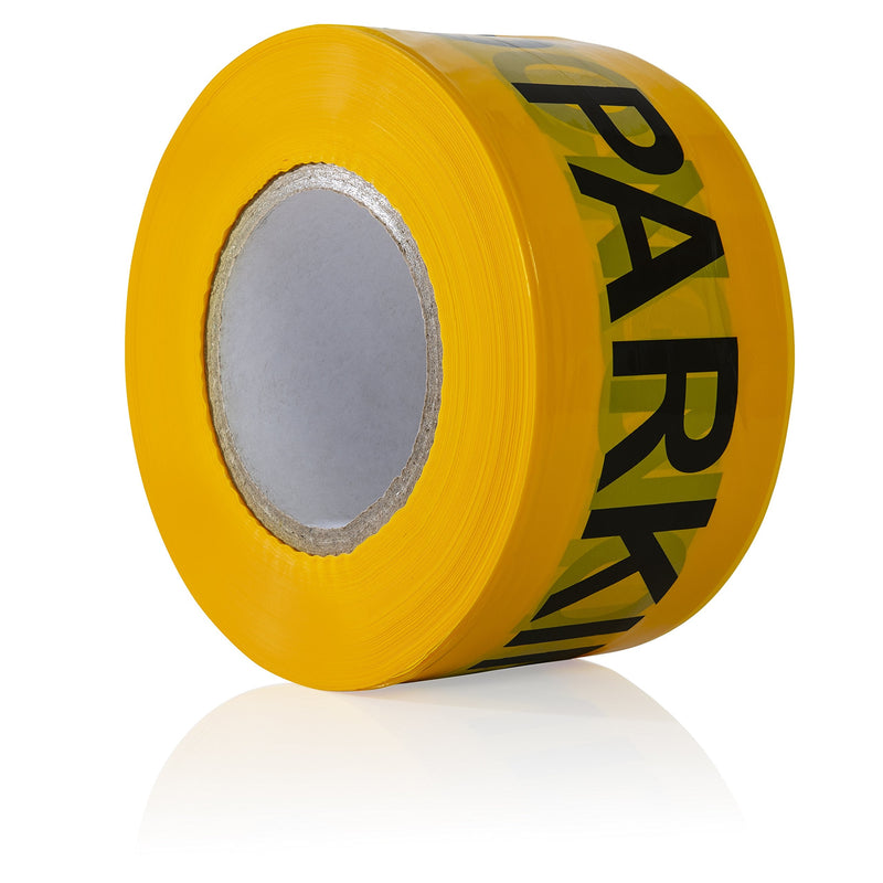 Caution No Parking Tape & 2 Pack of Caution Tape 3 inch x 1000 feet • Tear Resistant Design.