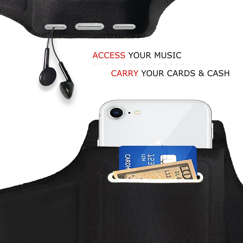 [Australia - AusPower] - Waterproof Samsung Galaxy Ultra S24/S23/S22/S21/S20 Running Armband. Sports Phone Case Holder for Runners 6.9" Screen 