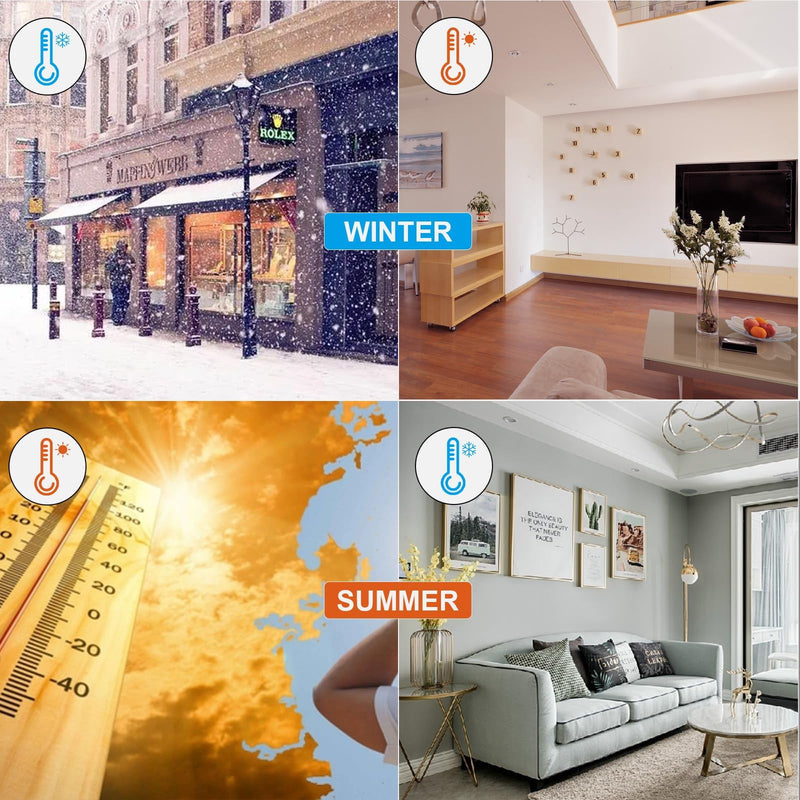 [Australia - AusPower] - T-Shaped Door Draft Stopper, Silicone Seal Strip for Door & Windows Gaps,Weather Stripping Door Seal Strip,20Ft,Clear 20FT Clear 