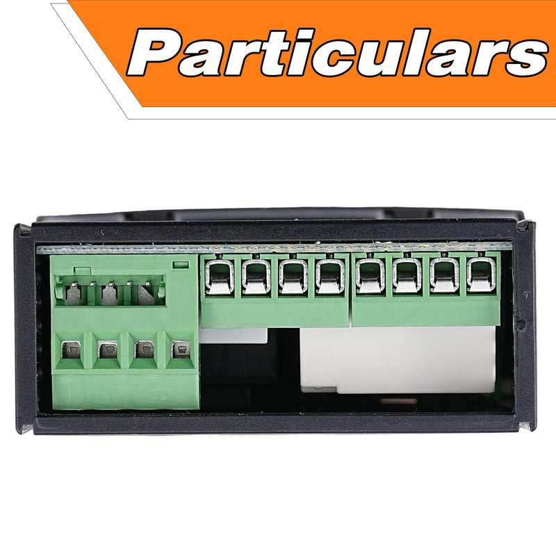 [Australia - AusPower] - for Dixell XR06CX-4N1F1 Temperature Controller with Temperature Sensing Probe, Digital Thermostat Controller for 120V 50-60hz Commercial Refrigerators/Freezer 
