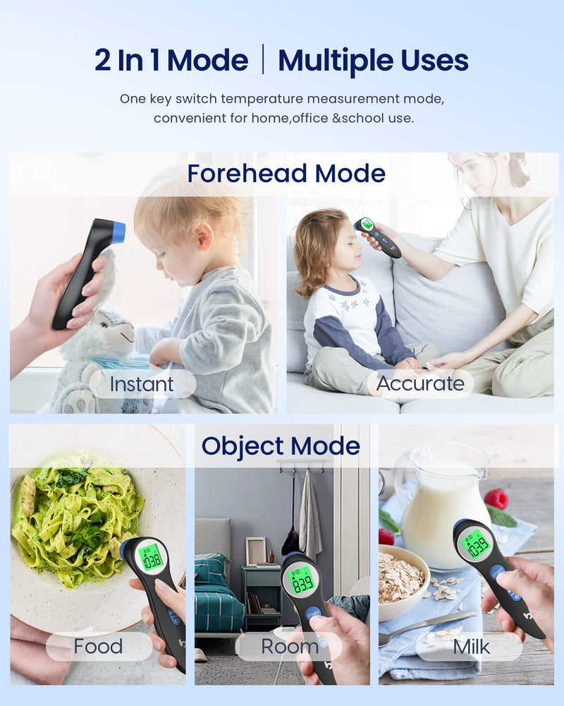[Australia - AusPower] - Forehead Thermometer for Adults and Kids 