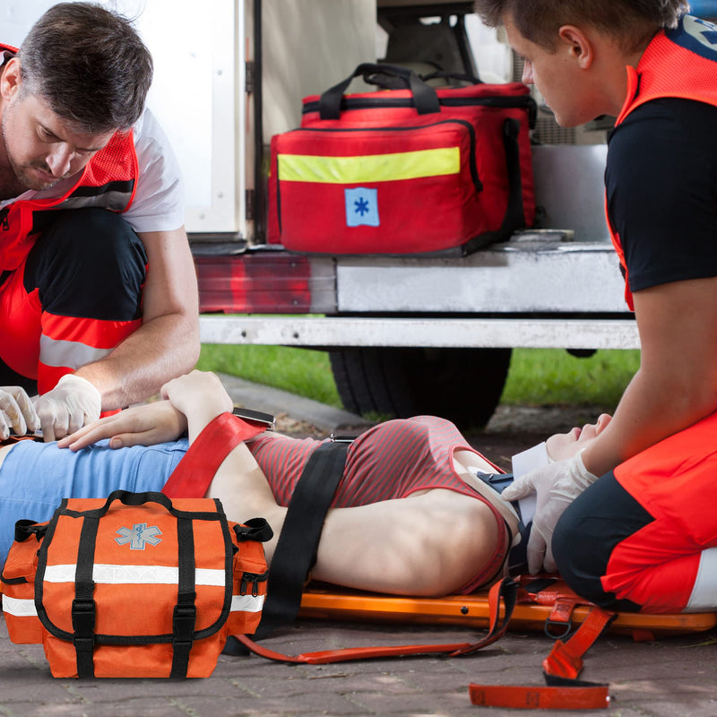 [Australia - AusPower] - ASA TECHMED Backboard Spine Board Straps, Color Coded, Industrial Grade Medical Spider Straps for Stretcher, Immobilization, EMS First Responder Supplies 
