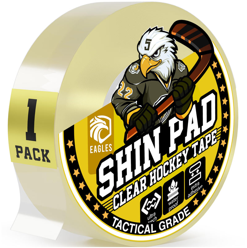 EAGLES 2 Pack and 1 Pack Clear Hockey Tape