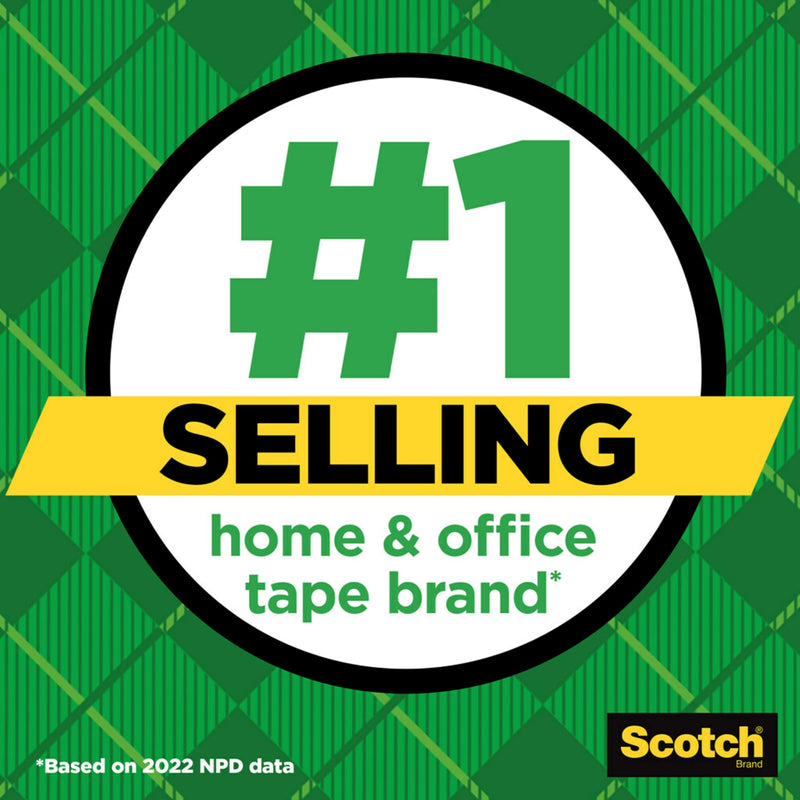 Scotch Magic Tape, Invisible, Home Office Supplies and Back to School Supplies for College and Classrooms, 3 Rolls