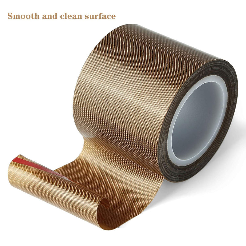 iVict Teflon Tape/PTFE Tape for Vacuum Sealer Machine,Hand and Impulse Sealers (1/2-inch x 33 Feet)-Suitable for FoodSaver, Seal A Meal, Weston, Cabella's and Many More 1/2-inch x 33 Feet