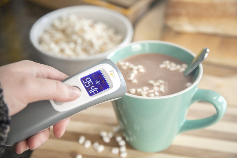 [Australia - AusPower] - HealthSmart Digital Temporal Thermometer with No Contact Infrared Technology, Babies, Children or Adults, Test Temperature of Objects or Air with Alarm and Memory Function, FSA & HSA Eligible Body, Object or Air 1 Count (Pack of 2) 