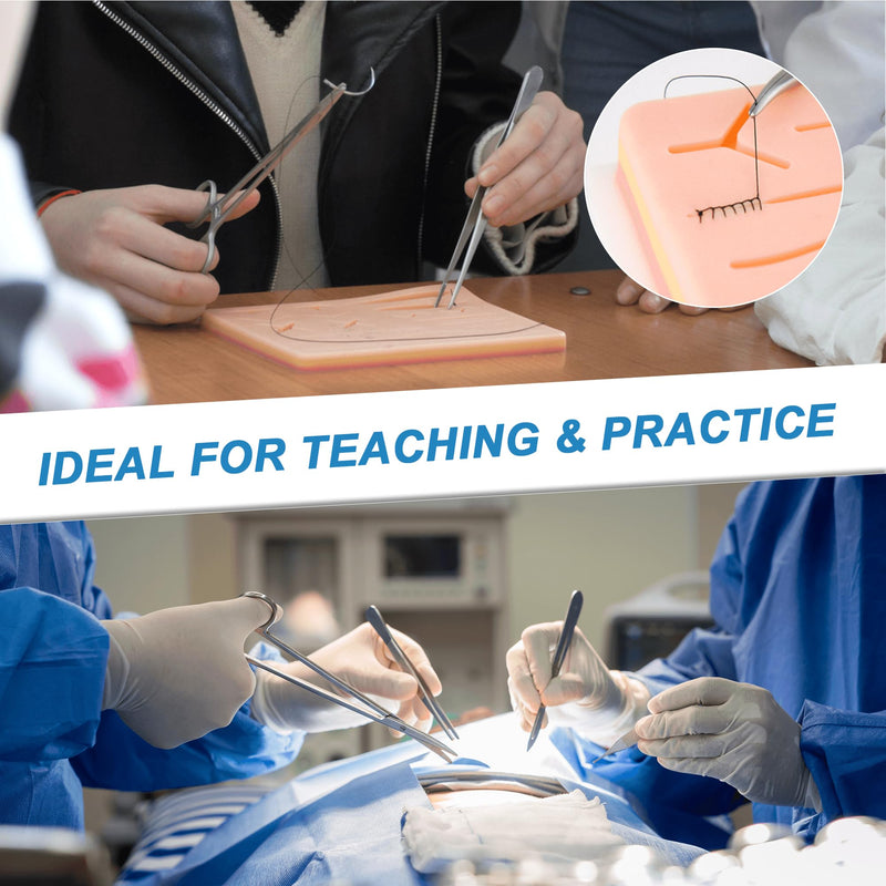 [Australia - AusPower] - Suture Practice Thread and Needles for Medical Students Training Only (40 Mixed) 