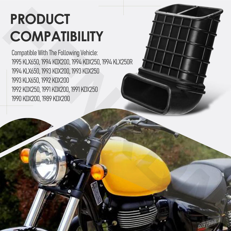 [Australia - AusPower] - 14073-1577 Air Inlet Duct for Kaw-asaki KDX200 KDX220R KDX250 KLX250R KLX650, 14073-1577 Fit for (1989-2006) 