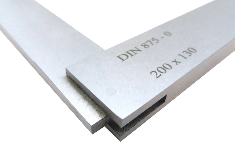 Kinex 4026-12-010 Solid Machinist Square 4 x 2-3/4 Inch (100 x 70 mm) DIN 875/1 (Square w/in 14 microns or 0.0005 Inches)