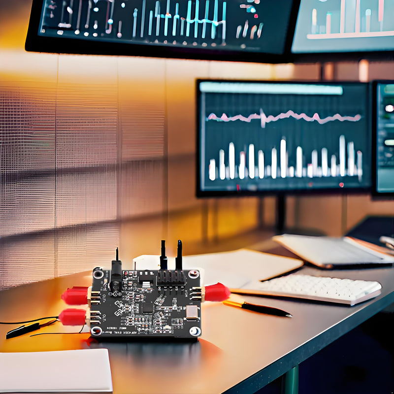 [Australia - AusPower] - 35M 4.4GHz RF Waft Generator Source Frequency Synthesizer, Development Board, Frequency Synthesizer with SPI Control and Active Crystal Oscillator for Radio Communication Testing 