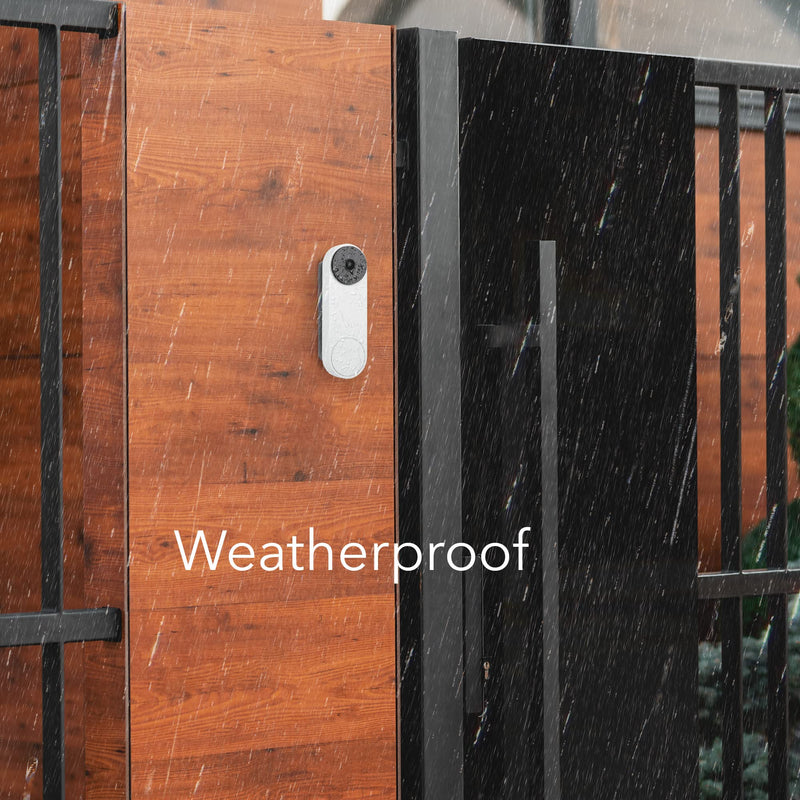 [Australia - AusPower] - Wasserstein Horizontal Adjustable Mount for Google Nest Doorbell (Wired, 2nd Gen) 