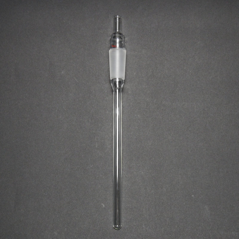 [Australia - AusPower] - 200mm 24/40 Glass Thermometer Adapter Lab Thermometry Tube with Narrow Mouth 