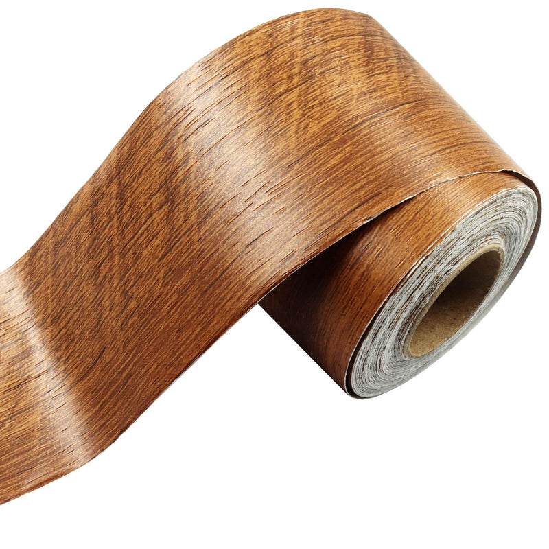 Hordion Wood Grain Repair Tape, 2" x 33ft Self Adhesive Repair Patch Tape for Furniture Cabinets Doors Windows Floors Handicraft DIY, Begonia Wood