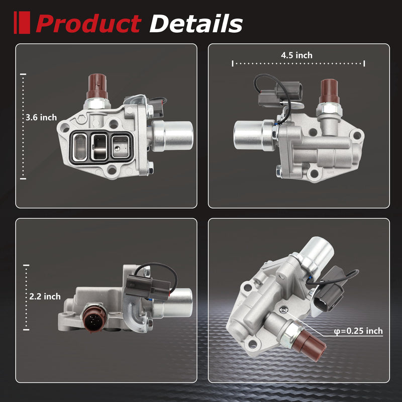 [Australia - AusPower] - VTEC Solenoid VVT Solenoid Compatible with 1998-2002 Accord 1998 Odyssey 1998-1999 CL 2.3L Replaces for 15810-PAA-A02 917-281 