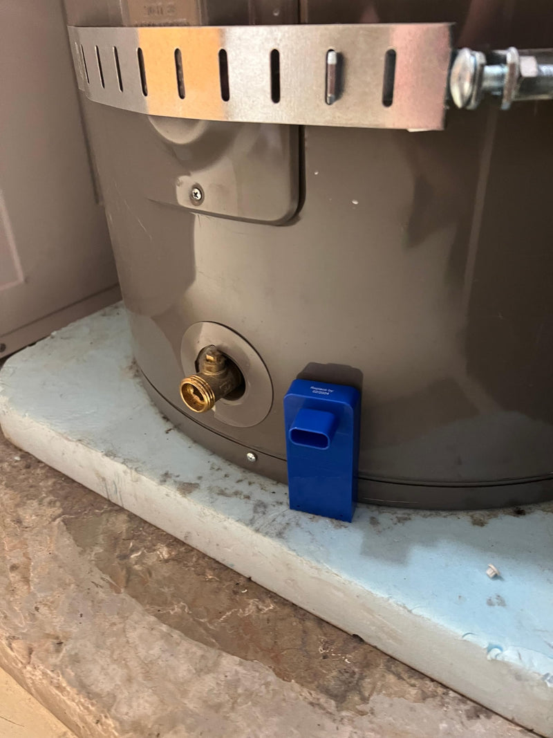 Flood Buzz Blue Model | Water Leak Alarm for Water Heaters and Water Heater Pans 1 Unit