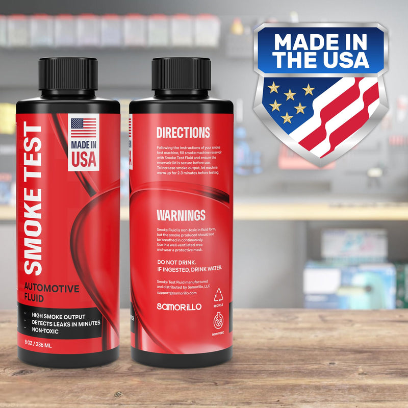 [Australia - AusPower] - [2 Pack] Smoke Test Fluid for Automotive Smoke Machines - 16oz Solution Creates High Density Smoke - Made in USA - Detect Leaks in EVAP, Intake, Fuel, Vacuum, Exhaust Systems, Turbo & Super Charger 
