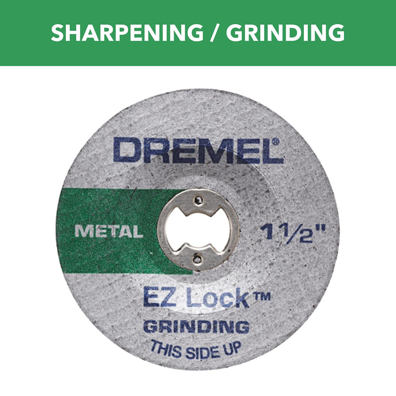 [Australia - AusPower] - Dremel EZ541GR Aluminum Oxide Grinding Wheel (2-Piece) 