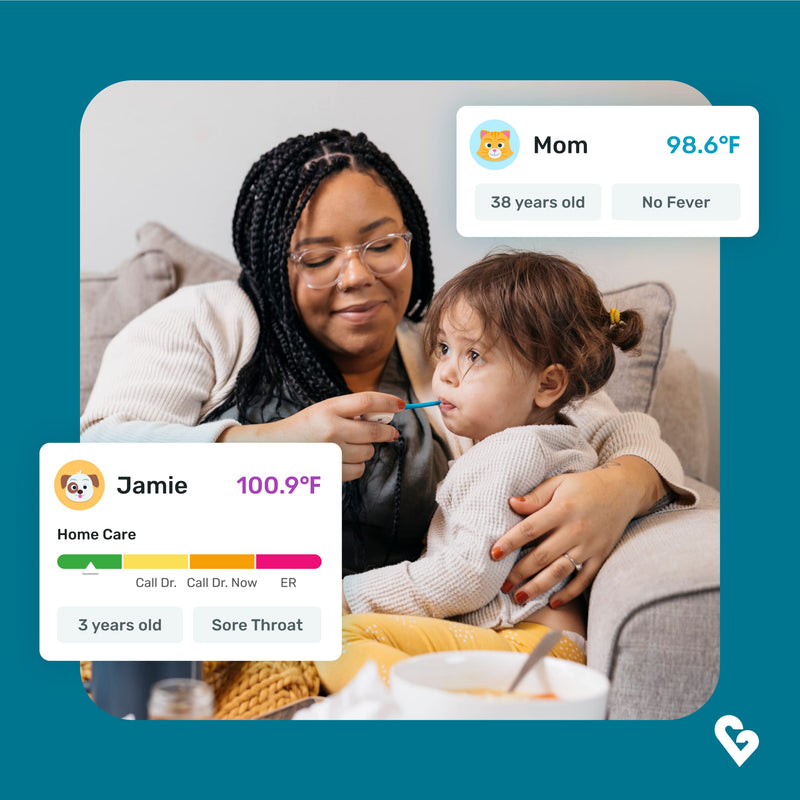 [Australia - AusPower] - Kinsa QuickCare Smart Digital Thermometer - Medical Termometro FDA Cleared 