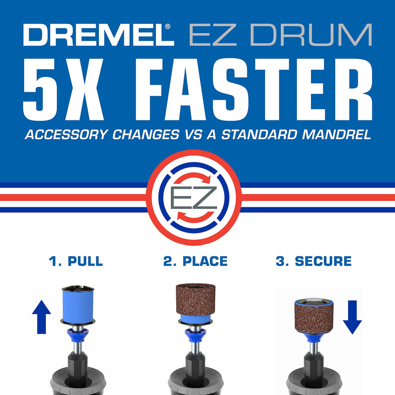 [Australia - AusPower] - Dremel EZ407SA EZ Drum Sanding Band and Mandrel 