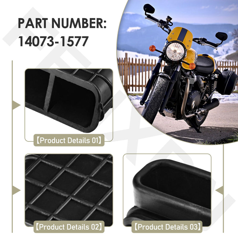 [Australia - AusPower] - 14073-1577 Air Inlet Duct for Kaw-asaki KDX200 KDX220R KDX250 KLX250R KLX650, 14073-1577 Fit for (1989-2006) 