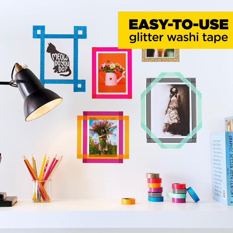 Scotch Washi Tape Glit Dk Blu .59In Dark Blue 1