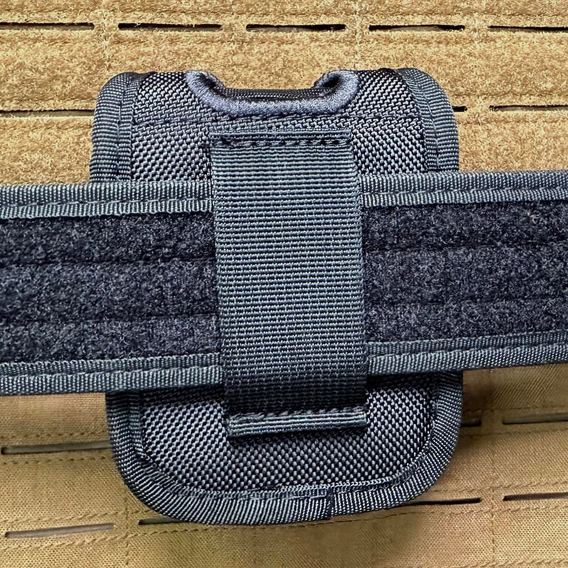 Molded Pager/Glove Pouch, Nylon Molded Latex Glove Pouch for Duty Belt,EMT Pager Holder for Most Compact pagers or Latex Gloves,Snap Closure