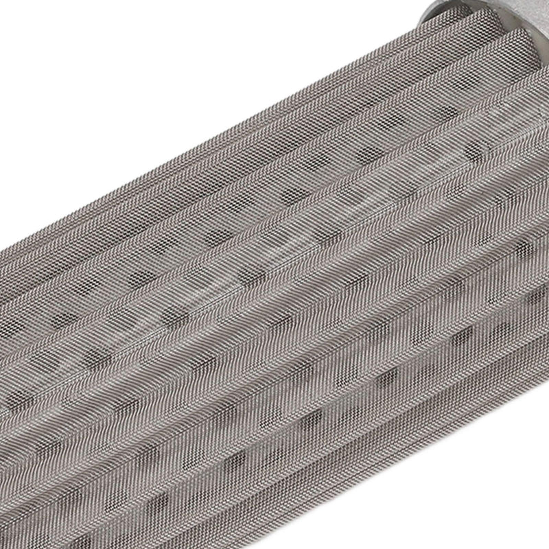 [Australia - AusPower] - Hydraulic Fuel Suction Filter Element Metal Mesh Oil Suction Screen Filter Cartridge 80X100X180μm Precision Pipe Connection Filtration 