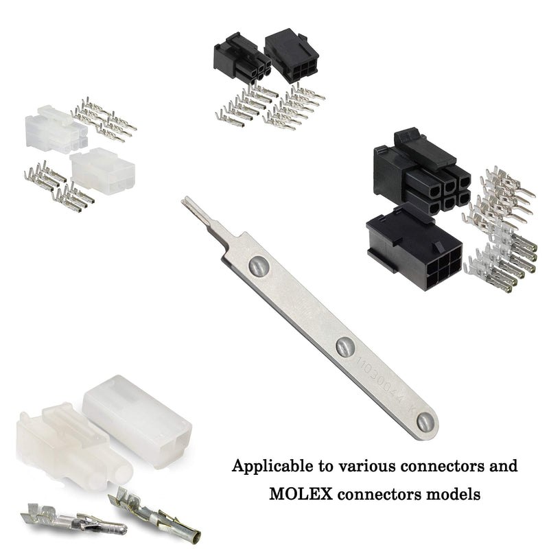 Militaria 11-03-0044 Connector Accessories Mini-Fit Jr Extraction Tool for Removing Mini-fit Jr.Tm Crimping Terminals Series from Their Casings | For removing Mini-Fit jr. TM crimp terminals series from their housings.
