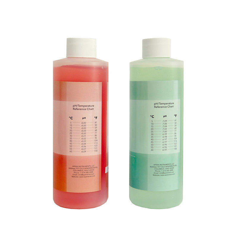 [Australia - AusPower] - Apera Instruments AI1113 pH Calibration Buffer Solution Kit (7.00, 4.00), 8 oz. Each pH 7/4 (8 oz) 
