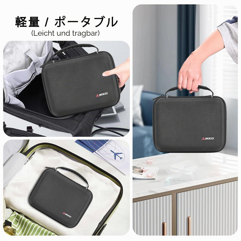 RLSOCO Case for OMRON X2 Smart+/X2 Basic/X4 Smart/X3 Comfort/M300/M3 Comfort/M2 Basic Upper Arm Blood Pressure Monitor (Bag Only)