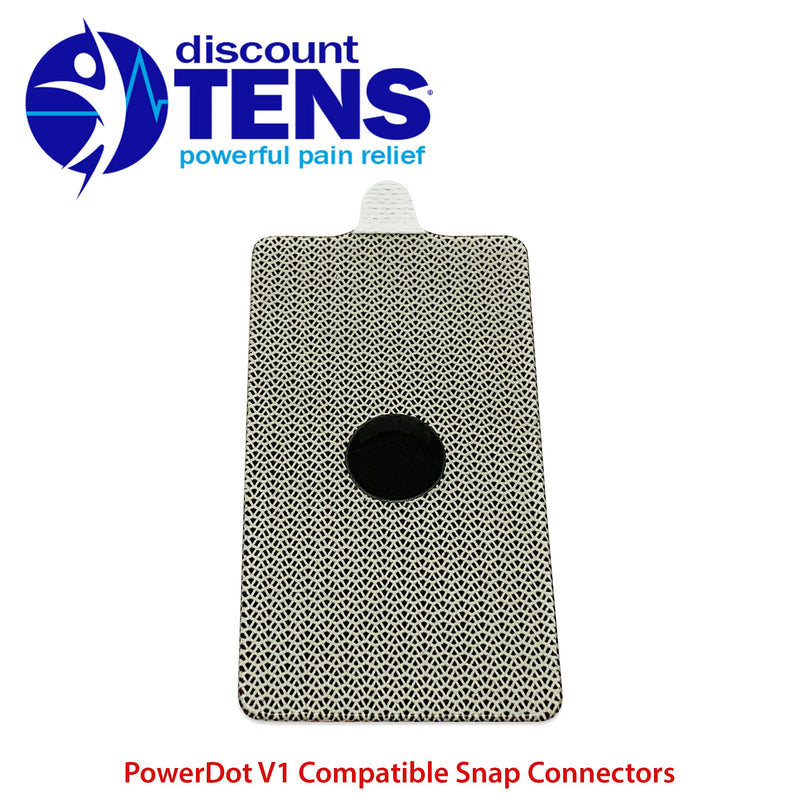 [Australia - AusPower] - Discount TENS - PowerDot 1.0 Compatible Electrodes with Snap Connector, 12 Premium PowerDot 1.0 Compatible Replacement Pads (Version 1 - Snap Connector) 