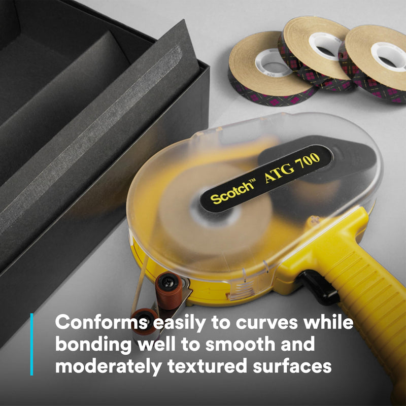 [Australia - AusPower] - 3M Scotch ATG Adhesive Transfer Tape 969, Clear, 3/4 in x 36 yd, 5 mil (Pack of 12) 0.75 in x 36 yd 5.0 mil 108.0 