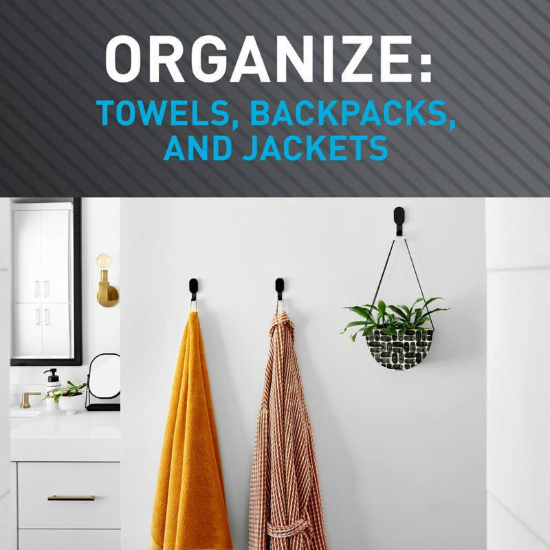 3M CLAW 15 lb. 2 Drywall Silver Hooks & 2 Extra Picture Hangers, Heavyweight Hanging Solution for Backpacks, Jackets, Pictures and Room Decor, Cute Wall Hooks - 4 Pack 15 lb.