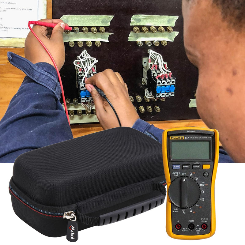 [Australia - AusPower] - Mchoi Hard Case Fits for Fluke 117/115/116/114/113 Digital Multimeter, Case Only 