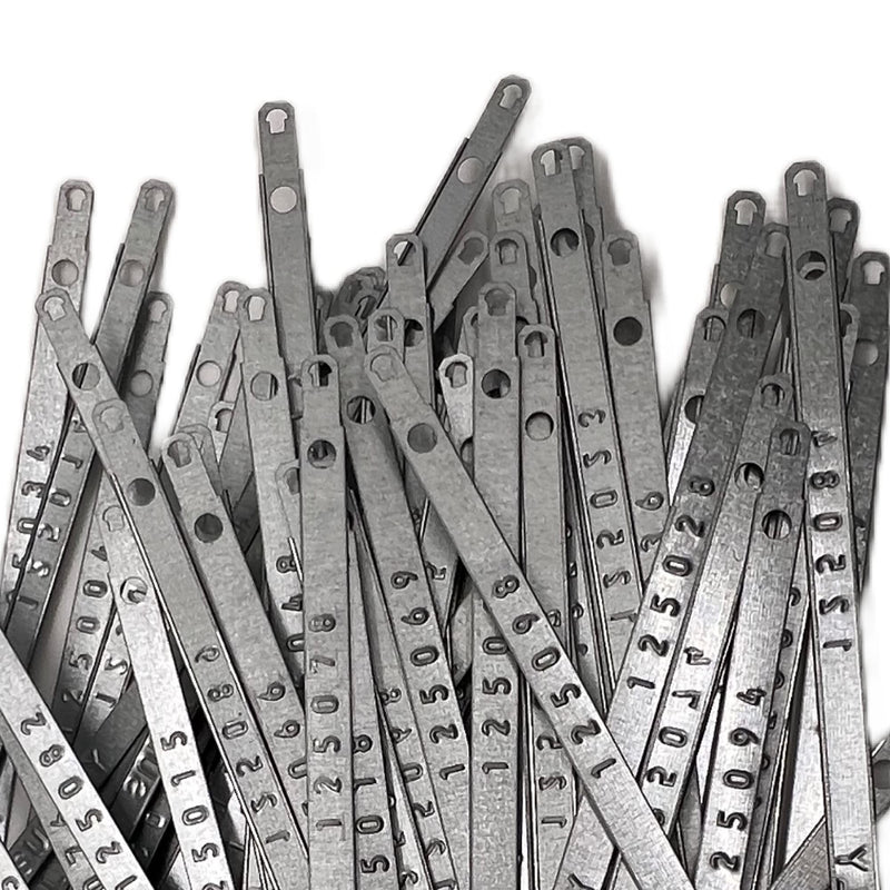 [Australia - AusPower] - 100 Metal Truck Seals - Trailer & Container Security Seals for Load Freight & Shipping 100 