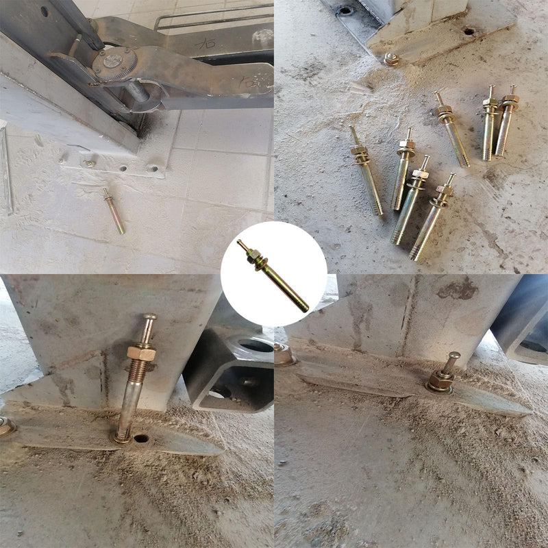 [Australia - AusPower] - Car Lift Expansion Screw Auto Lift Special Screw Car Lifter Parts Lift Machine Anchor Bolt Screws Concrete Anchor Bolts Lifts Bolts (1, 18 * 160mm) 18*160mm 1 