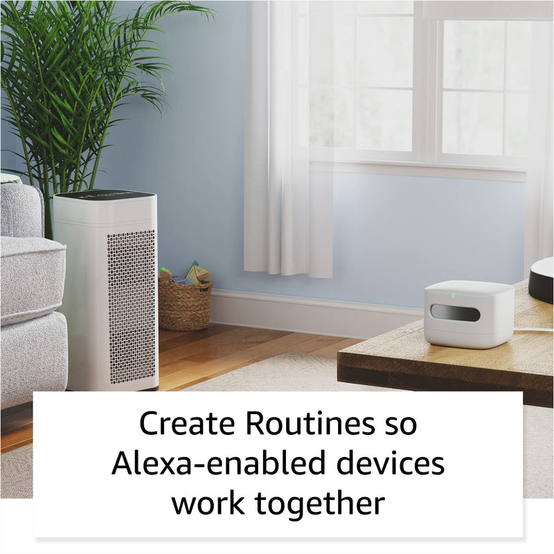 Amazon Smart Air Quality Monitor – Know your air, Works with Alexa 1-pack Smart Air Quality Monitor only