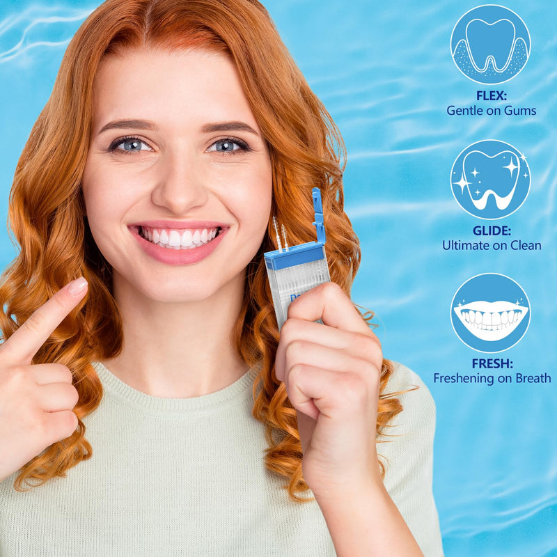 [Australia - AusPower] - Brushpicks Interdental Toothpicks,Soft Bristle Dental Floss Picks Toothpicks,Helps Removes Plaque and Debris Between Your Teeth 600PCS (Pack of 5) White-600pcs 