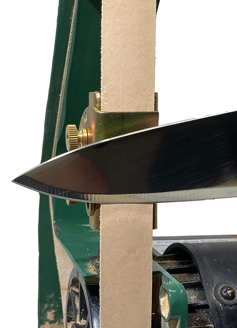 Leatherbeltman 1 x 30 Ultimate Pack: 6 Grit + 1 Leather Honing Belt + Compound + Angle Guide for Knife Sharpener