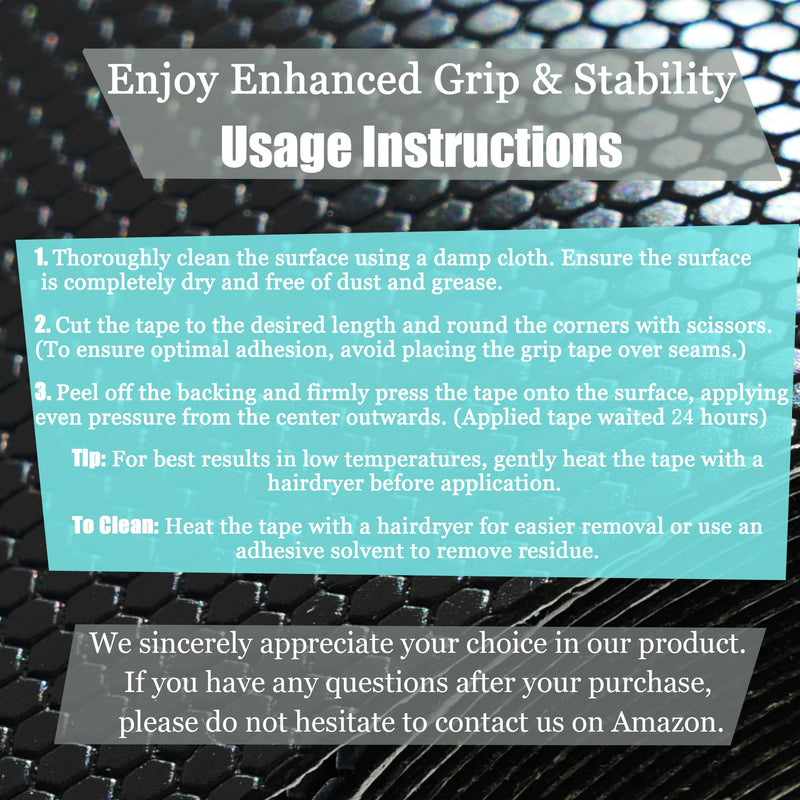 Haloera Rubber Grip Tape for Handle Anti-Slip - Heavy Duty Non-Abrasive Waterproof Tape for Indoor & Outdoor, Contact Surfaces Safer, Comfort, Noise Reduction, Customizable - (Dark Grey, 2In x 10Ft) Dark Grey