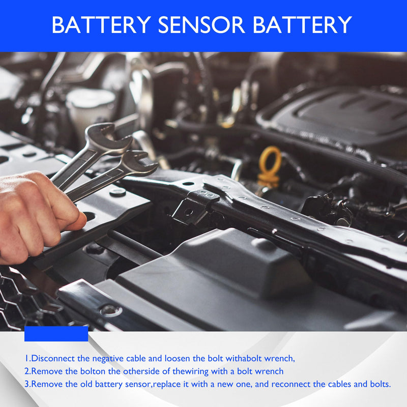 [Australia - AusPower] - HiSport Battery Sensor - Compatible with Buick Cadillac Chevy GMC 2018 2019 2020 2021 2022 2023 - Replace 13545953 13526053 