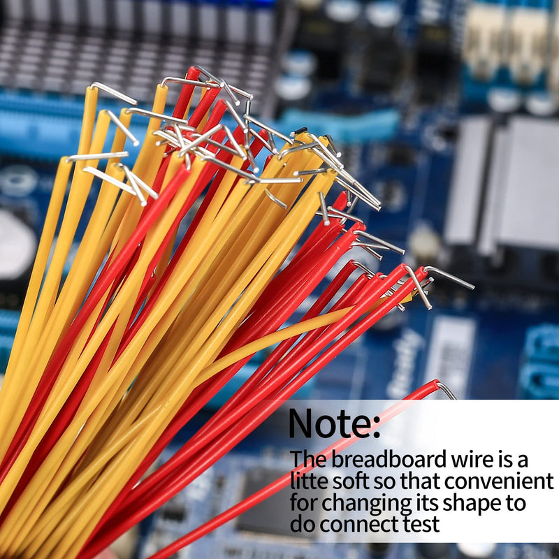 [Australia - AusPower] - 2-125 mm Breadboard Jumper Wire Kits, PCB Circuit Boards Jumper Wire Cables Assortment Kits with 14 Different Lengths, for Breadboard Prototyping Solder Circuits (840Pcs) 840Pcs 