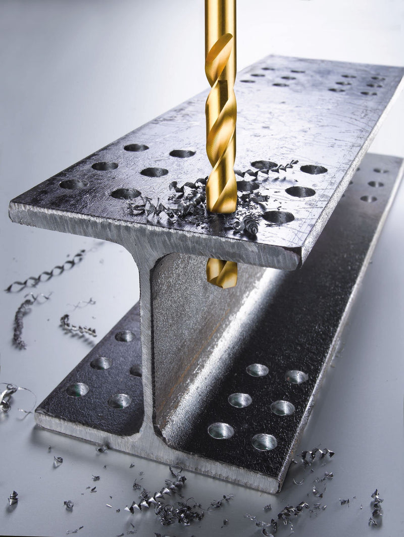 [Australia - AusPower] - kwb Titanium HSS Metal Drill Bit Diameter, 3 mm, with Special Tip Grinding, Long Service Life and High Cutting Speed When Drilling with Cordless Screwdrivers and Drills Titanium nitrided twist drill bit 