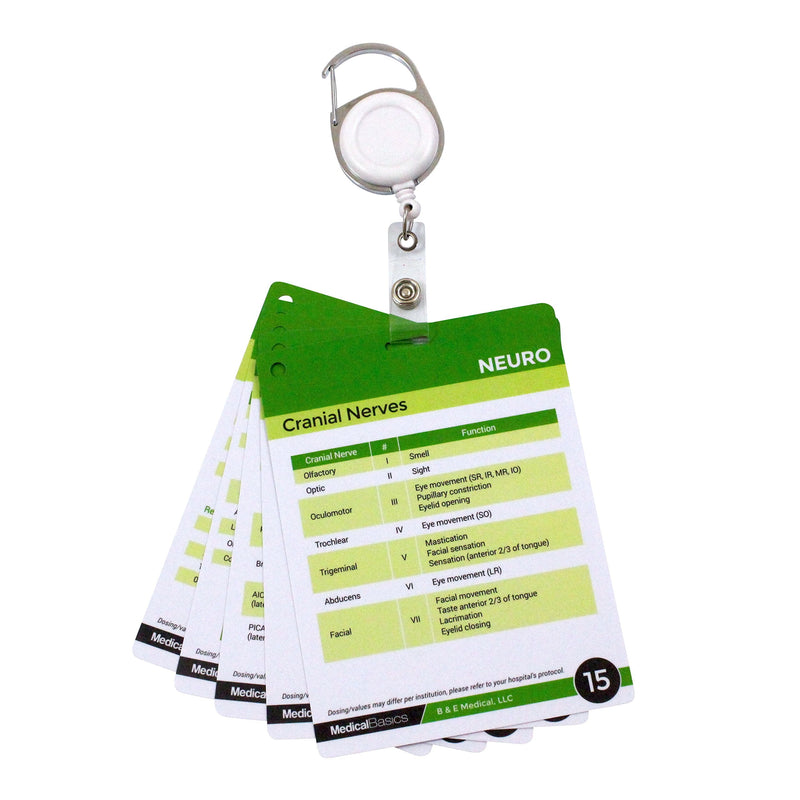 [Australia - AusPower] - Nursing Notes 60 High Yield Pocket Nursing Reference Cards, Durable Plastic (3.5" x 5") - MedSurg, ICU/Critical Care, Pharmacology, OB/Peds - Waterproof Full Color Reference Book for Nurses, CNA Nursing Notes ' 
