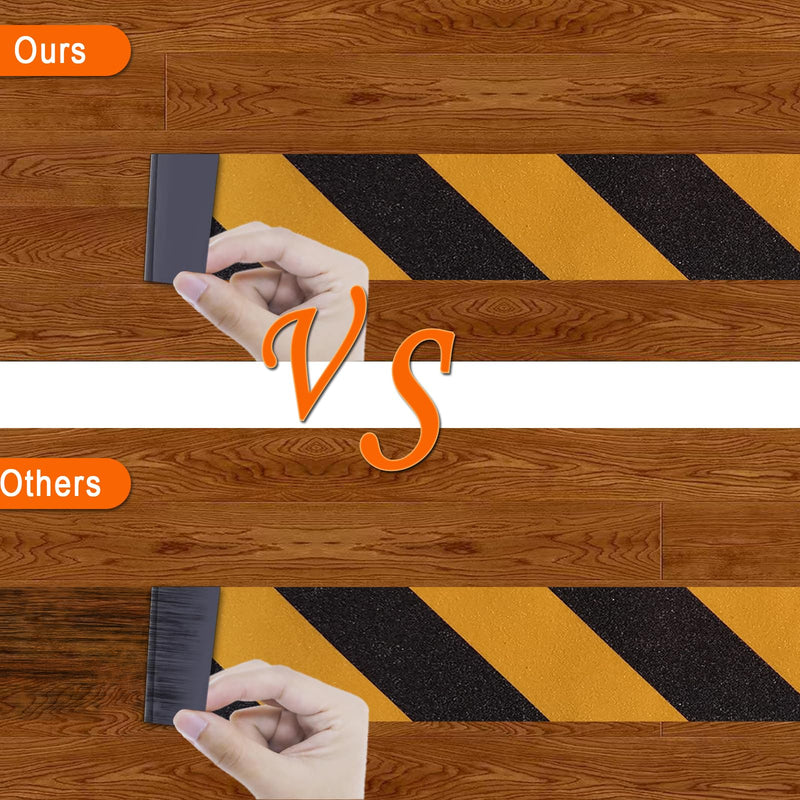 Anti Slip Tape Black/Yellow 2 inch x 66 ft, Non-Slip Strips Non Skid Safety Tape for Outdoor/Indoor Steps, Stairs, Traction Tread Staircases, Boats 2Inch x 66Ft/5cm*20m