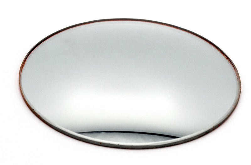 [Australia - AusPower] - EISCO Round Convex Glass Mirror - 4" (100mm) Diameter - 100mm Focal Length - 2.5mm Thick Approx. 