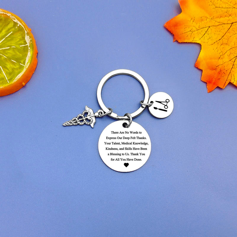 [Australia - AusPower] - Doctor Keychain Doctor Appreciation Gift Doctor Gifts for Women Men Surgeon Keychain 