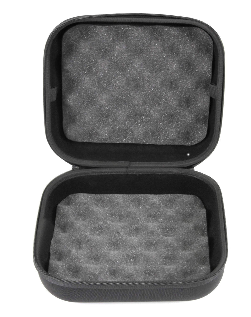 [Australia - AusPower] - CASEMATIX Protective Binoculars Case with Impact-Absorbing Foam Interior - Hard Shell Binocular Case with Reinforced Zippers, Comfortable Rubber Travel Handle and Accessory Bag - Case Only 