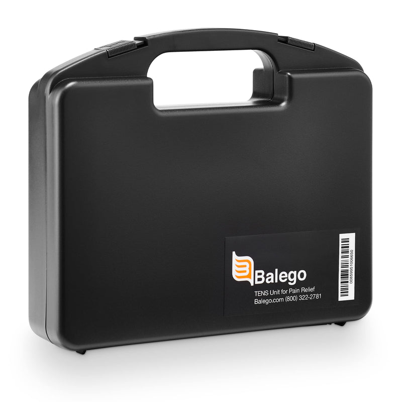 [Australia - AusPower] - Balego TENS Machine Digital 100mA Edition with Kit, Placement Chart and 5 Therapy Modes for Pain Relief 