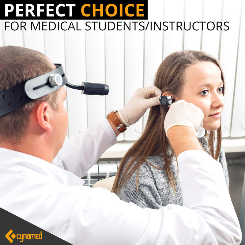 [Australia - AusPower] - Cynamed Combo Otoscope Set - Multi-Function Ear Scope for Ear, Nose & Eye Examination 